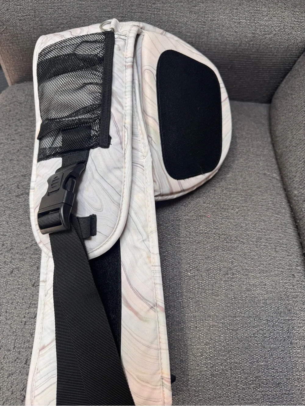 The Tushbaby™ Hip Carrier in Marble